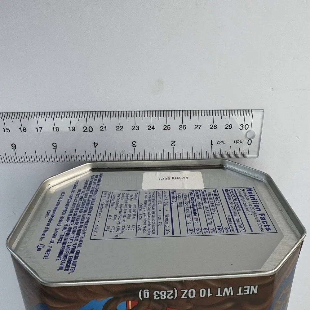 1990s Nestle Chocolate Frito-Lay‎ Rold Gold Pretzel Flipz Tin Canister